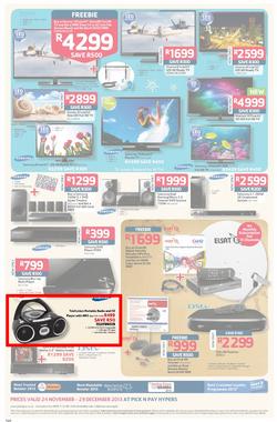 Pick n Pay Hyper: Save Big On All Your Favourites From Toys to Trees  ( 24 Nov - 29 Dec 2013), page 24