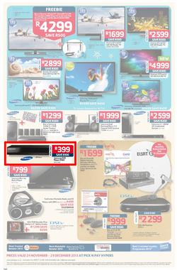 Pick n Pay Hyper: Save Big On All Your Favourites From Toys to Trees  ( 24 Nov - 29 Dec 2013), page 24