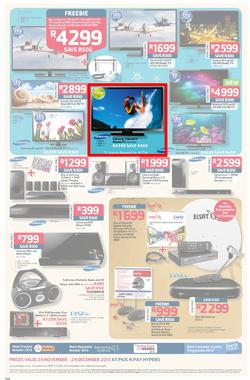 Pick n Pay Hyper: Save Big On All Your Favourites From Toys to Trees  ( 24 Nov - 29 Dec 2013), page 24