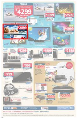 Pick n Pay Hyper: Save Big On All Your Favourites From Toys to Trees  ( 24 Nov - 29 Dec 2013), page 24
