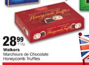 Walkers Marcheurs De Chocolate Honeycomb Truffles-112g