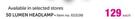 50 Lumen Headlamp 653198-Each
