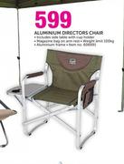 Camp Master Aluminium Directors Chair