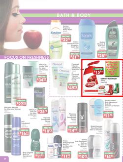 Dischem : Focus on Healthy Living (17 Sep - 14 Oct), page 24