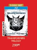 Transformers Trilogy-3 Disc Set