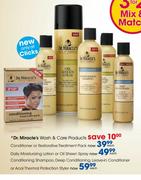 Dr.Miracle's Wash & Care Products Conditioning Shampoo,Deep Conditioning ,Leave-In Conditoner 