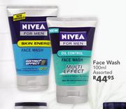Nivea For Men Face Wash-100ml