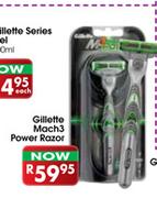 Gillette Mach 3 Power Razor