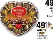 Witor's Boero Hazelnut Heart Box-100g