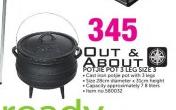 Out & About Potjie Pot 3 Leg Size 3