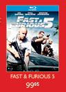 Blu-Ray Fast & Furious 5
