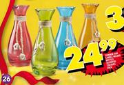 Summer Fun Candle Holder Bottles Assorted Colours Each