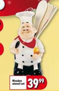 Wooden Utensil Set