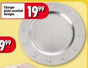 Charger Plate Assorted Designs