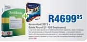 Accountant 2013+Quick Payroll(1-120 Employees) 