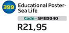Educational Poster-Sea Life SMED040