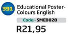 Educational Poster-Colours English SMED028