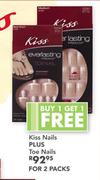 Kiss Nails Plus Toe Nails