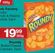 Roundy Butter/Cheese Crackers-255G