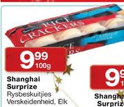 Shanghai Surprize Rysbeskuitjies Verskeidenheid-100G