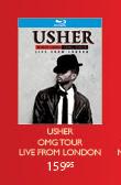 Usher OMG Tour Live From London Blu Ray Disc