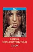Shakira Oral Fixation Tour Blu Ray Disc