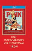 Pink Funhouse Tour.Live in Australia Blu Ray Disc