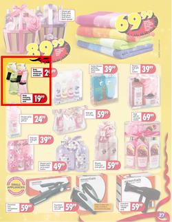 Shoprite Nationwide : Pay Low Prices Get More (19 Nov - 25 Dec), page 27