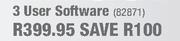 Kaspersky Internet Security 2013 3 User Software-Each