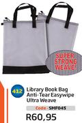 Library Book Bag Anti-Tear Easywipe Ultra Weave SMF045