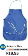 Art Apron Plain TLDASCH6969A