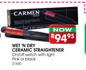 Wet'N Dry Ceramic Straightener