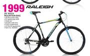 Raleigh 29" Rock Mountain Bike-Each