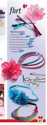 Flirt Hair Accessories 2-Pack Fuchsia Flower Clip