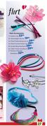 Flirt Hair Accessories 3-Pack Bright Clip Set