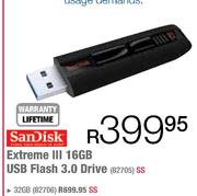 Sandisk Extreme III 32GB USB Flash 3.0 Drive (82706)