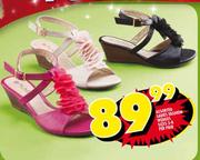 Ladies Fashion Wedges Sizes 3-8-Per Pair