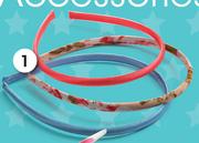 Clicks 3-Pack Satin Alice Bands-Each
