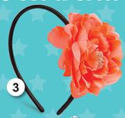 Clicks Neon Flower & Alice Band-Each