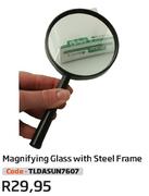 Magifying Glass With Steel Frame (TLDASUN7607)
