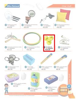 Office National : Back To School 2014 (9 Sep 2013- 31 Jan 2014), page 27
