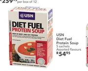 USN Diet Fuel Protein Soup-5 Sachets