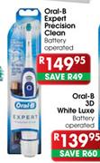 Oral-B Expert Precision Clean Battery Operated