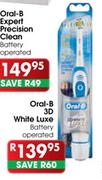 Oral-B 3D White Luxe Battery Operated
