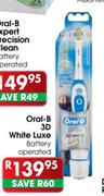 Oral-B 3D White Luxe Battery Operated 