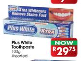 Plus White Toothpaste-100gm