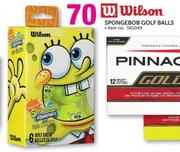 Wilson Spongebob Golf Balls