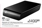 Expansion 3.5" 2TB External Hard Drive