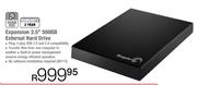 Expansion 2.5" 500GB External Hard Drive