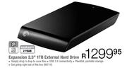 Expansion 2.5" 1TB External Hard Drive